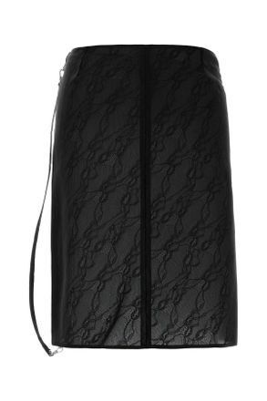 Courr&egrave;ges 325cju306pa0135 9999 Black Gonne Skirt