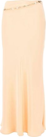 Paco Rabanne Maxi-rok met kettingdetail - Beige
