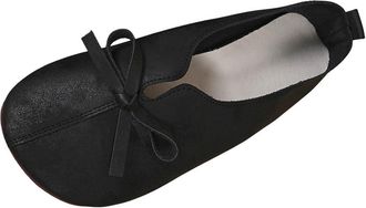 Generic Flat Shoes for Women Wide Fit Lightweight Pumps Shoes Bow Round Toe Stylish Breathable Comfortable Casual Slip On Walking Shoe Outdoor Leisure Black