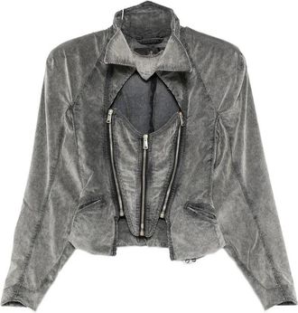 Vivienne Westwood Beetle Corduroy Cut-out Jacket