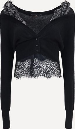 Ermanno Scervino Cardigan con pizzo Woman 40