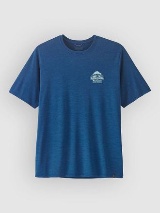 Patagonia Cap Cool Daily - Great Waves Camiseta azul