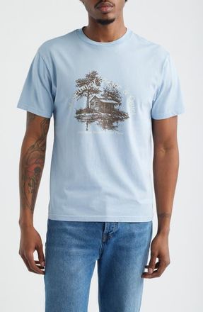 Museum of Peace and Quiet Quiet Place Graphic T-Shirt in Baby Blue at Nordstrom, Size Xx-Large