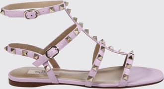 Valentino Garavani Sandalo Rockstud in pelle