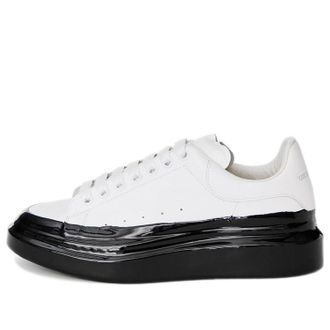 Alexander McQueen Oversized Sneakers White Black Sole 645864WHZ4M9061