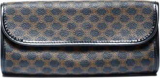 Celine 1990s Macadam buidel met patroon - Zwart