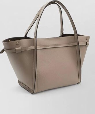 Tod's t timeless medium leather beach bag