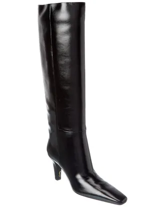 Saint Laurent Jill 75 Leather Knee-High Boot