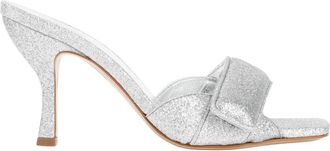 Gia Borghini Sandalen - Dames - Muiltjes - Grijs - 38 EU - Leer - Schoenen
