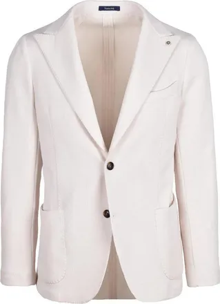 Luca Bertelli Rounded Jacket - White