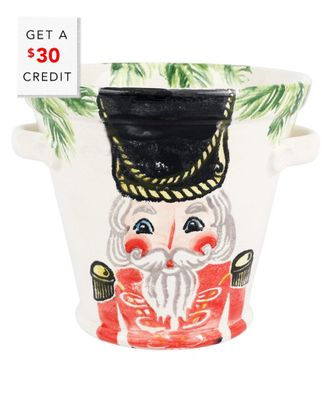 Vietri Vietri Nutcrackers Ice Bucket With $29 Credit