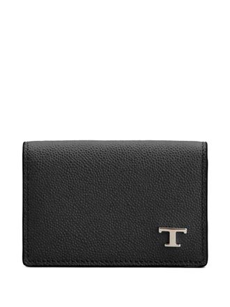 Tod's T Timeless leather cardholder - Black