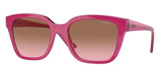 Vogue Eyewear VO5558S 313514 Womens Sunglasses Red Size 55