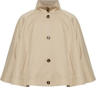 Max Mara Mujer, Chaquetas, Beige, Talla: ONE Size