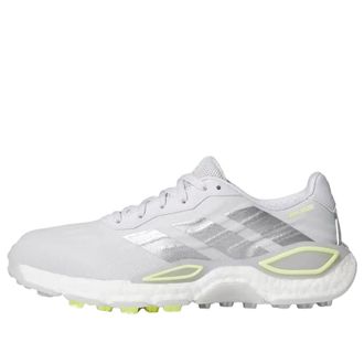 adidas (WMNS) adidas Codechaos 27 Spikeless Golf Dash Gray Silver Metallic Frozen Lemon KI5751