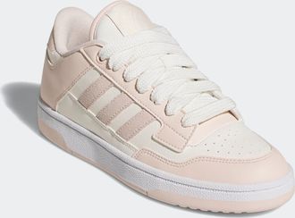 adidas Sneaker ADIDAS SPORTSWEAR RAPID COURT LOW, Damen, Gr. 38,5, rosa (wonder quartz, cloud wei&szlig;, ftwr wei&szlig;), Leder, Synthetik, Schuhe Sneaker