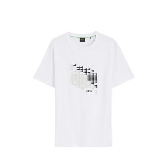 HUGO BOSS Network Flag Graphic-print T-shirt