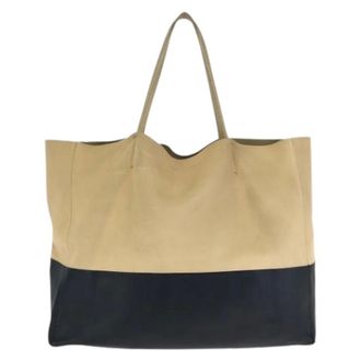 Celine Pre-owned Tote Bags, female, Beige, Size: ONE SIZE Pre-owned Vintage Tote Bag