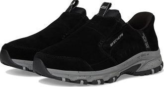 Skechers Hillcrest Cedar Root Hands Free Slip-in Mens Shoes Black : 8.5 D - Medium, Polyester/Suede