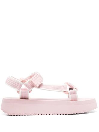 Tommy Jeans Eva sandals - women - Fabric/Rubber/Rubber/Polyester - 40 - Pink