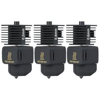 OEM Kit De Cabezal De Impresi&oacute;n 3pac A1 Mini/a1 Hotend (extrusor De 0,2 Mm + 0,4 Mm + 0,6 Mm) Con Boquilla De Repuesto De Acero Endurecido De Alta Tempera