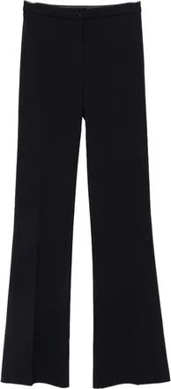 Pinko Blue Slightly Flared Elegant Trousers