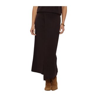 Gestuz GZmanzi Rok - Dames - Rokken - Bruin - Maat: XS Zijde