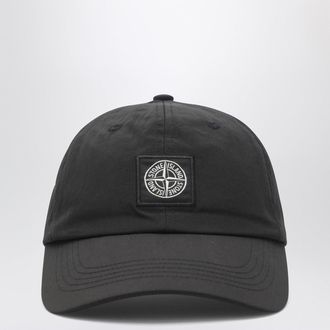 Stone Island Nylon baseball cap with logo