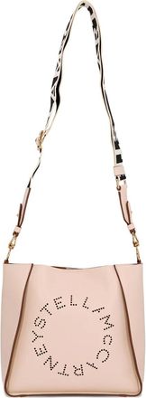 Stella McCartney Borsa a tracolla mini con dettaglio cut-out - Toni neutri