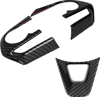 OEM Juego De 3 Piezas De Fundas Para Volante Estilo Fibra De Carbono Para Rav4 2019-2021