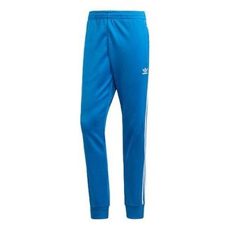 adidas Side Stripe Bundle Feet Sports Pants Blue ED6058