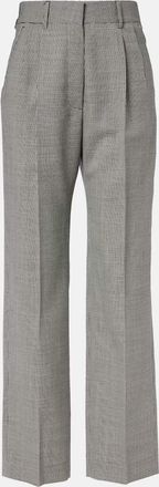 Blaz&eacute; Milano Fox houndstooth straight pants