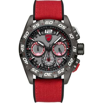 Ducati Chronograph Quartz Gunmetal Dial Mens Watch DTWGO0001804