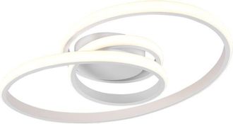 Trio Leuchten Plafoniera Led Soffitto Lampadario Lampada Interno Moderna Bianca Sansa gd Trio