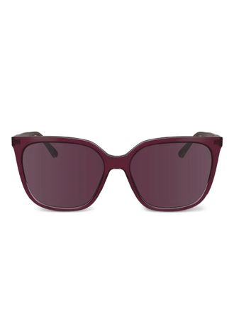 Calvin Klein tinted-lenses sunglasses - Red
