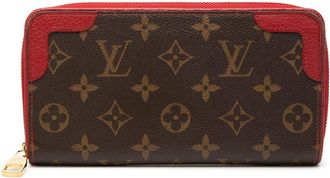 Louis Vuitton Monogram Brown Cerise Monogram Monogram Coin Purse/Coin Case (Pre-Owned)