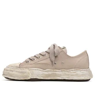 Miharayasuhiro Peterson23 OG Sole Over Dyed Canvas Low Brown A12FW706-BROWN