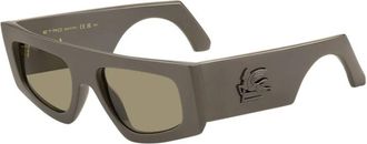 Etro Authentieke Stijlvolle Brillen van Premium Kwaliteit - unisex - Zonnebrillen - Bruin - 54 MM - Accessoires