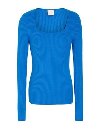 8 by YOOX RIB KNIT SQUARE-NECK TOP