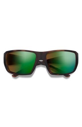 Smith Guides Choice XL 63mm Sunglasses in Tortoise/Brown Green at Nordstrom