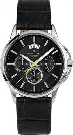 Jacques Lemans 1-1542A Mens Sydney Watch - Silver - One Size