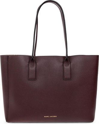 Marc Jacobs Borsa Tote in pelle con logo - - Bags - Donna - Marrone - ONE SIZE
