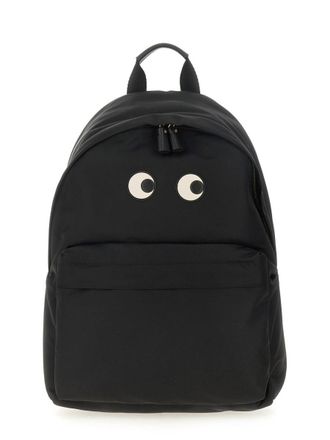 Anya Hindmarch Eyes Eye Motif Recycled Nylon Backpack