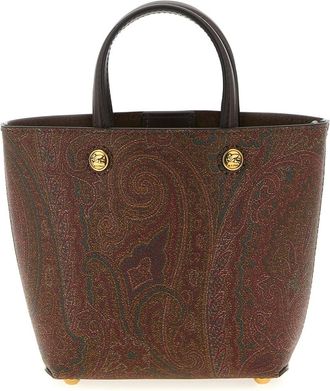 Etro Brown Essential Mini Tote