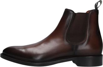 Greve Schoenen, Heren, Bruin, 46 EU, Leer, Piava 4757 Chelsea Boots