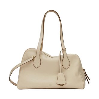 ATP Atelier Shoulder Bags, female, Beige, Size: ONE SIZE Noale Top Handle Bag