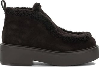 Gianvito Rossi Yari Enkelboot - Dames - Schoenen - Bruin - Maat: 38 EU Su&egrave;de