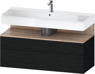 Duravit Qatego Mueble Bajo Lavabo, 1 Extra&iacute;ble Y 1 Caj&oacute;n, - Duravit