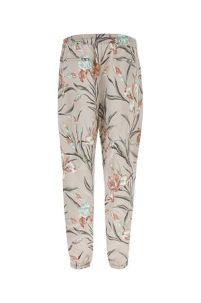 Saint Laurent Mens Printed Satin Pant Grisrose Exterior: Viscose Pantaloni
