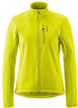 Gonso Adventure Jacket Softshell Velojacke für Damen | gelb